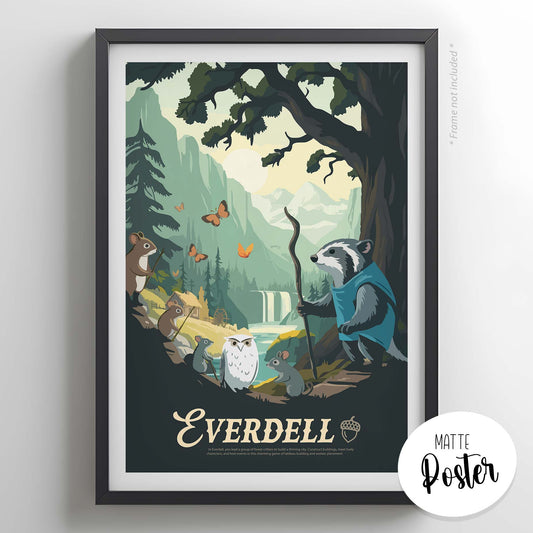 Everdell - Inspired Matte Poster