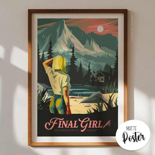 Final Girl - Unofficial Inspired Matte Poster