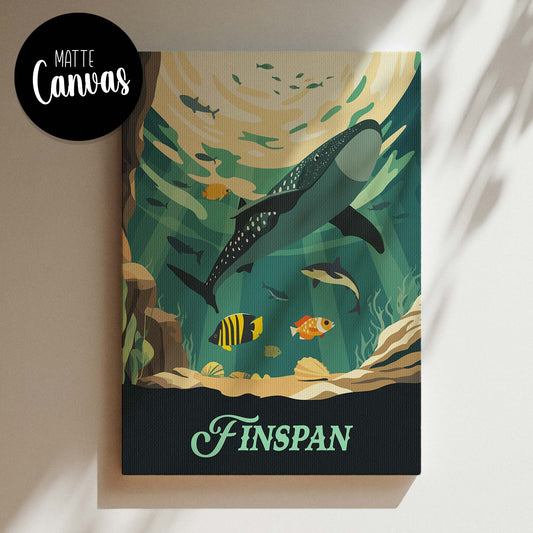 Finspan - Inspired Canvas Art