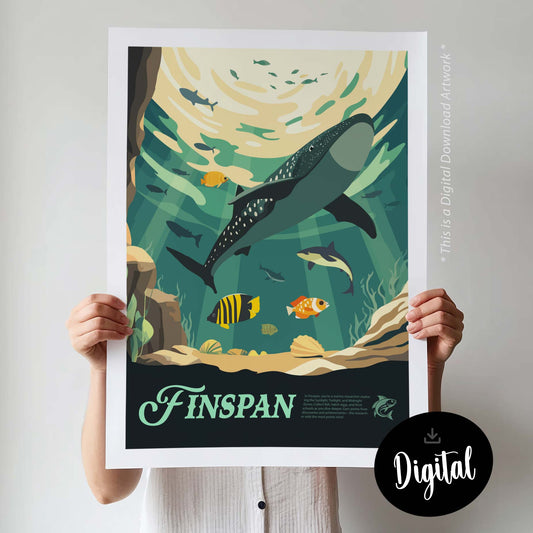 Finspan - Inspired Digital Art Download