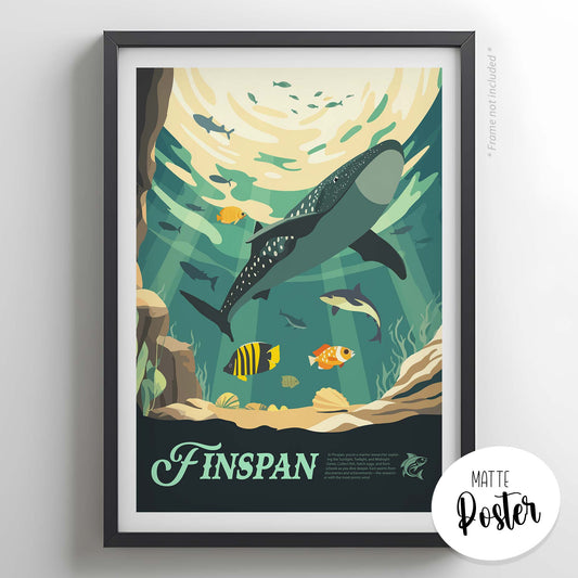 Finspan - Inspired Matte Poster