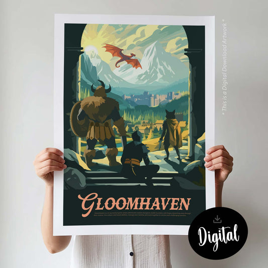 Gloomhaven - Unofficial Inspired Digital Art Download
