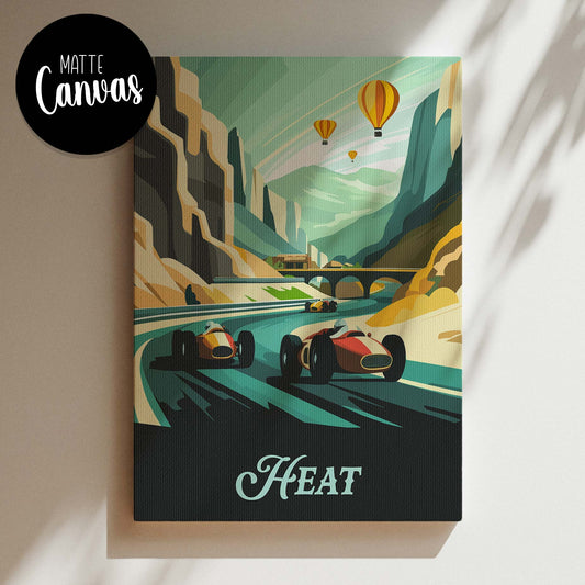 Heat - Inspired Canvas Art