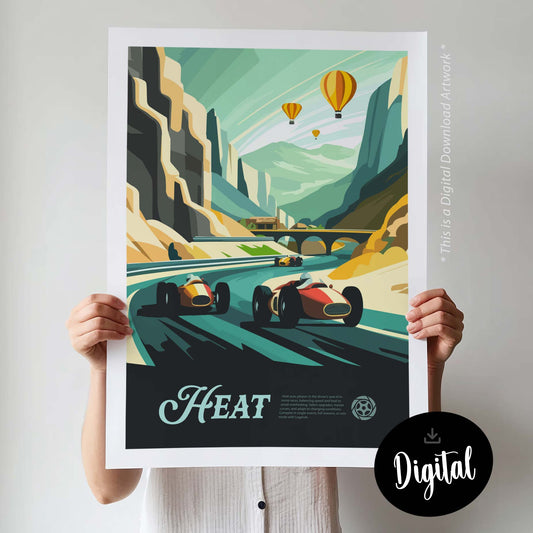 Heat - Inspired Digital Art Download
