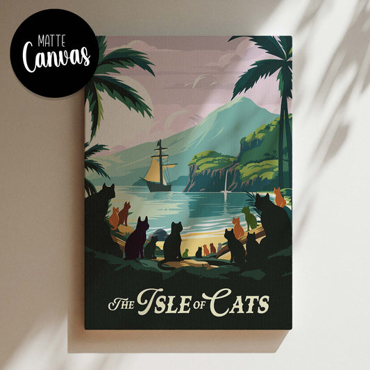 The Isle of Cats - Inspired Canvas Art