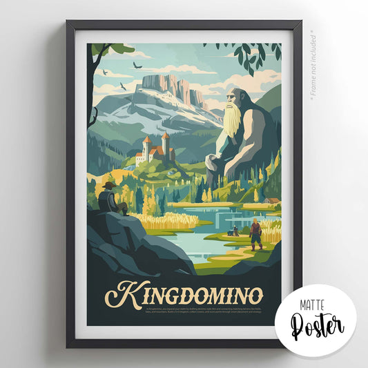 Kingdomino - Unofficial Inspired Matte Poster