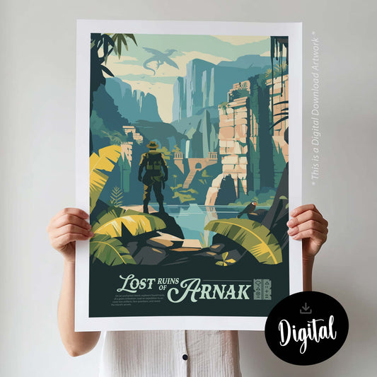 Lost Ruins of Arnak - Inspired Digital Art Download