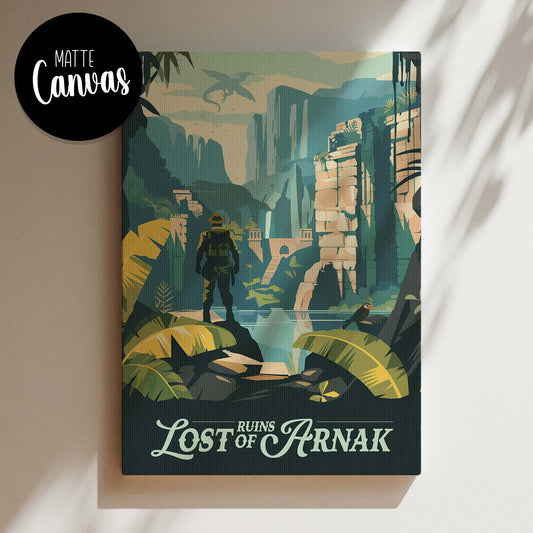 Lost Ruins of Arnak - Inspired Canvas Art