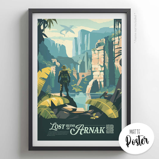 Lost Ruins of Arnak - Inspired Matte Poster