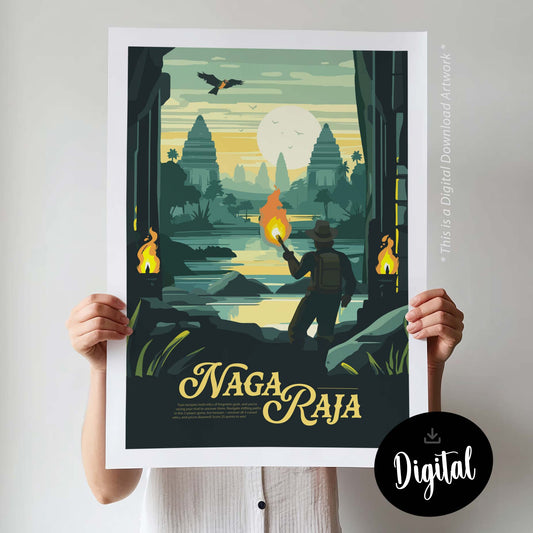 Naga Raja - Inspired Digital Art Download