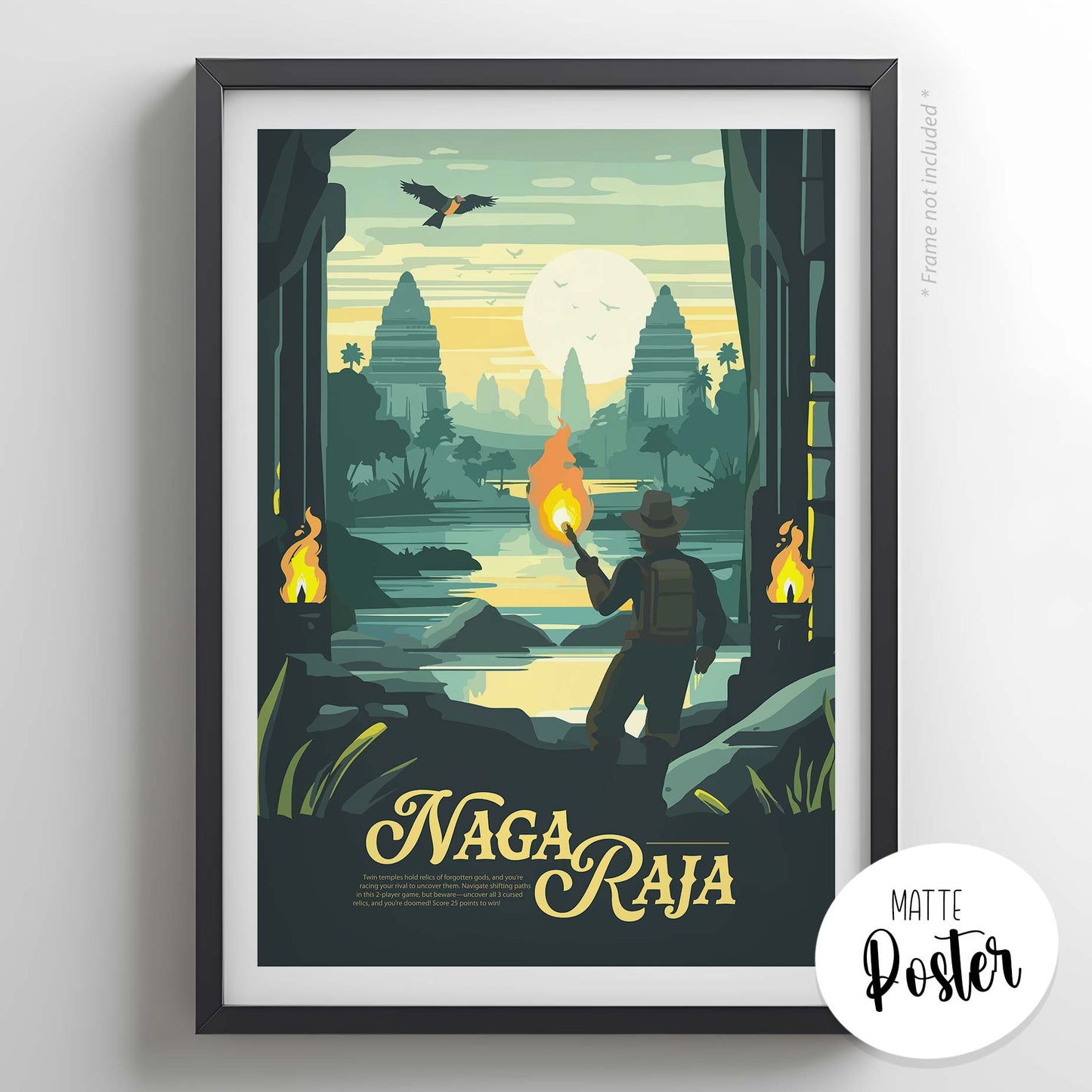 Naga Raja - Inspired Matte Poster