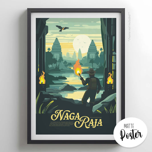 Naga Raja - Inspired Matte Poster