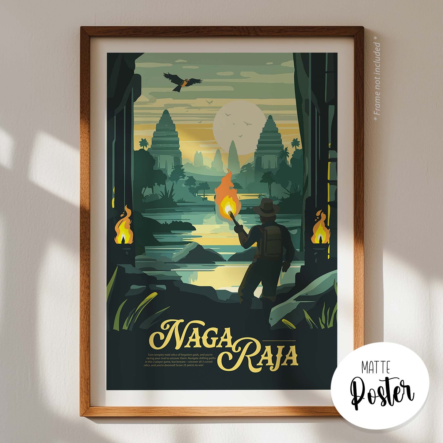 Naga Raja - Unofficial Inspired Matte Poster