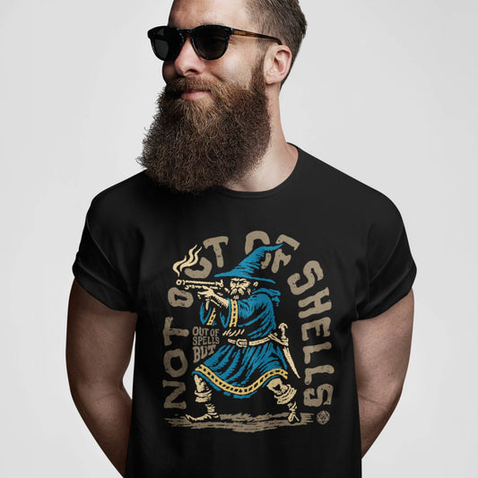 Out of Spells Not Out of Shells Unisex Tee