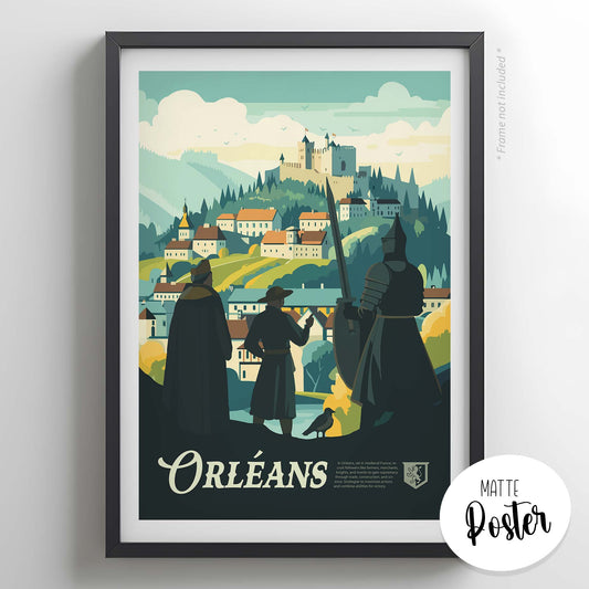 Orleans - Inspired Matte Poster