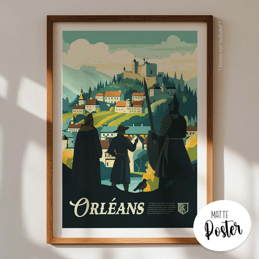 Orleans - Unofficial Inspired Matte Poster
