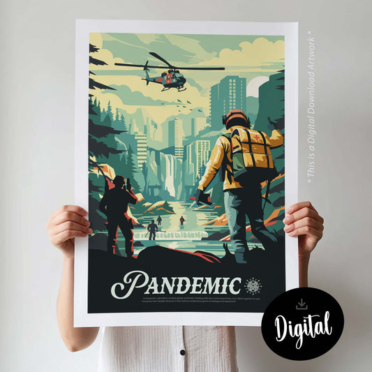 Pandemic - Inspired Digital Art Download
