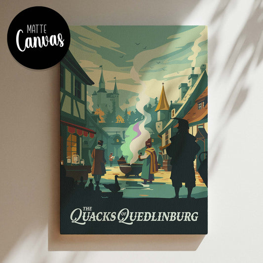 The Quacks of Quedlinburg - Inspired Canvas Art