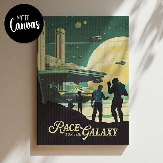 Race for the Galaxy - Inspired Canvas Art