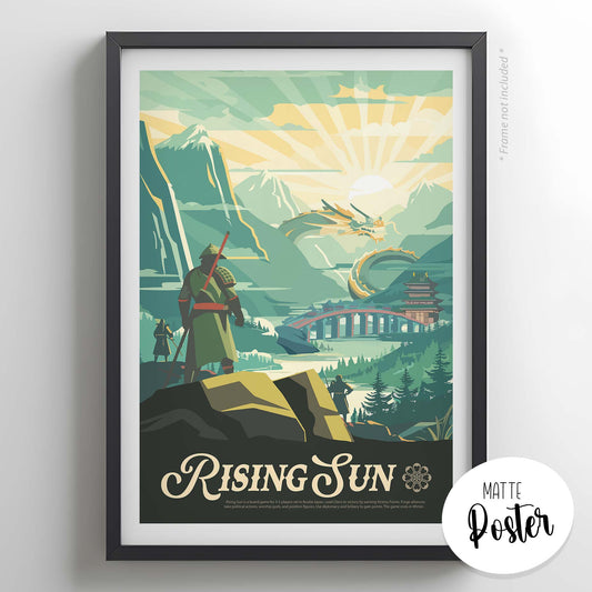 Rising Sun - Inspired Matte Poster
