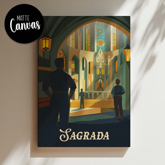 Sagrada - Inspired Canvas Art