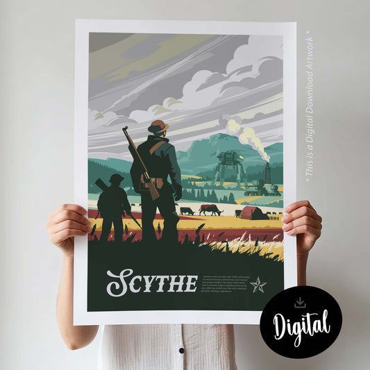 Scythe - Inspired Digital Art Download