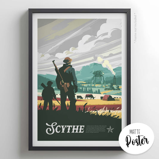 Scythe - Inspired Matte Poster