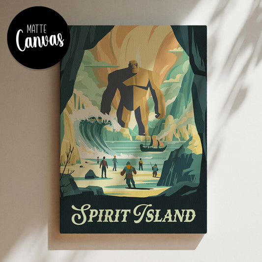 Spirit Island - Inspired Canvas Art