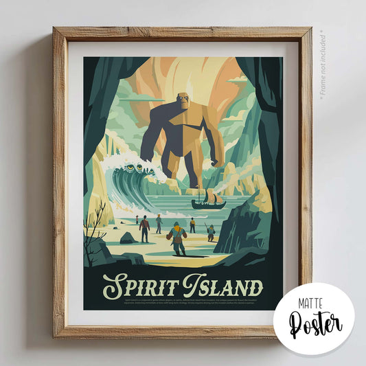 Spirit Island - Unofficial Inspired Matte Poster
