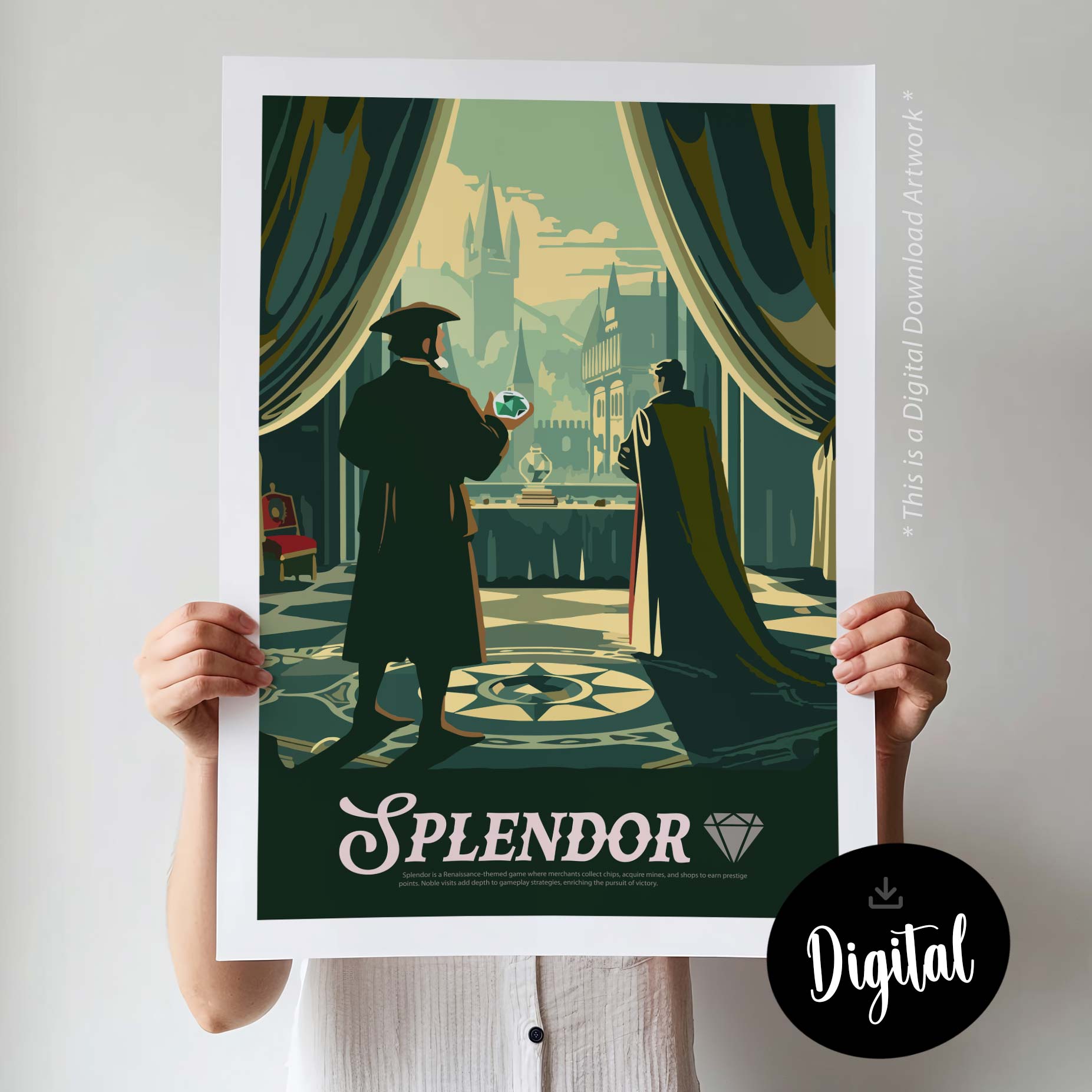 Splendor - Inspired Digital Art Download – Roleplay Realm