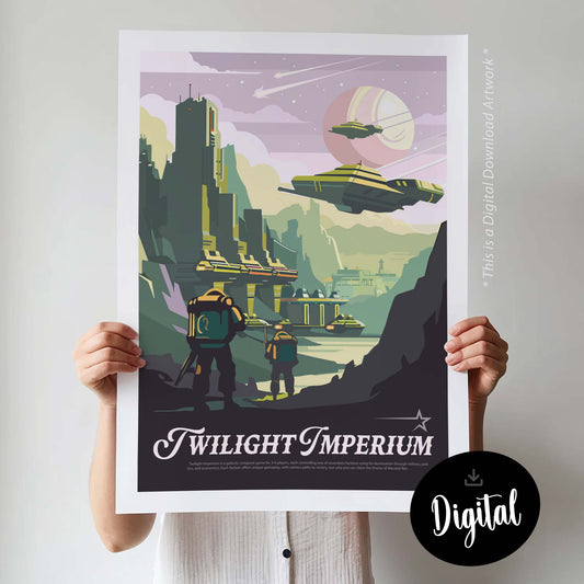 Twilight Imperium - Inspired Digital Art Download