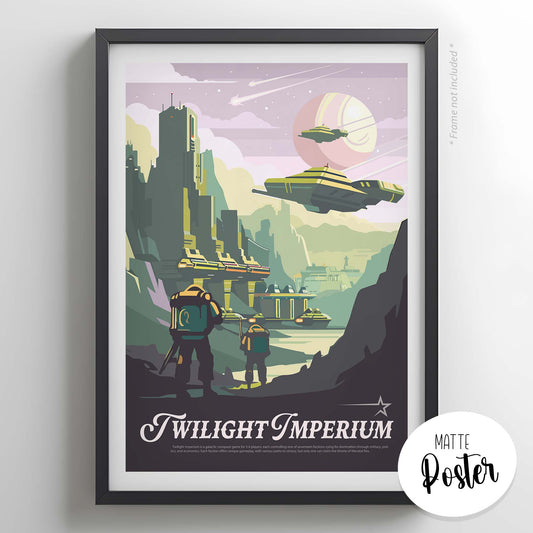 Twilight Imperium - Inspired Matte Poster