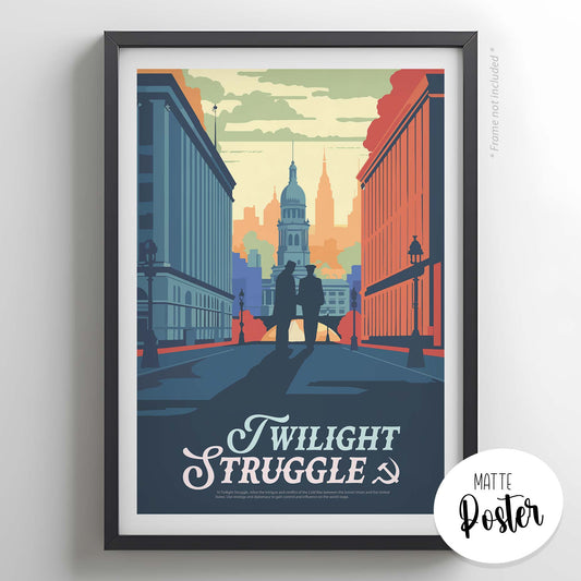 Twilight Struggle - Inspired Matte Poster