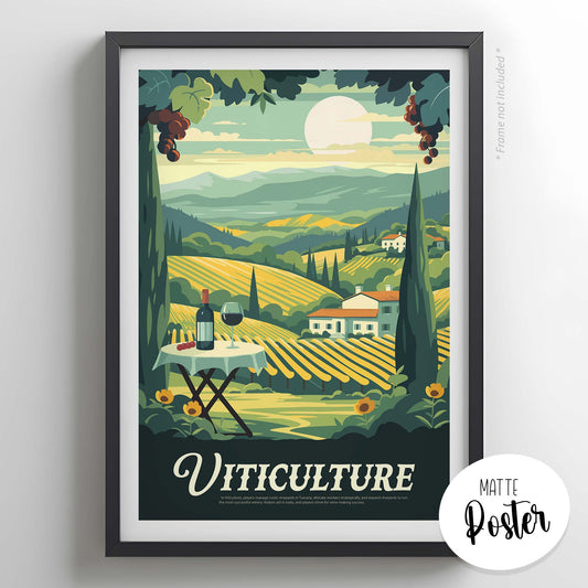 Viticulture - Inspired Matte Poster