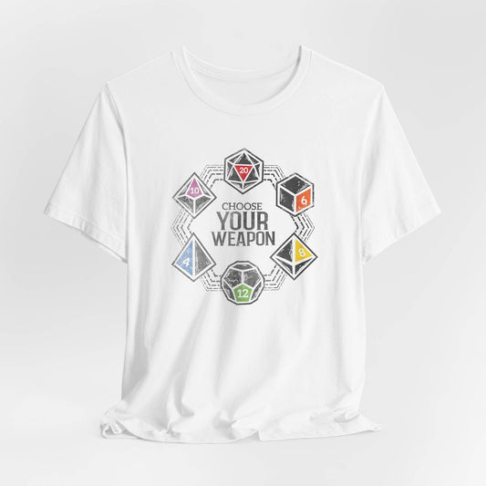 Choose Your Weapon Unisex Tee