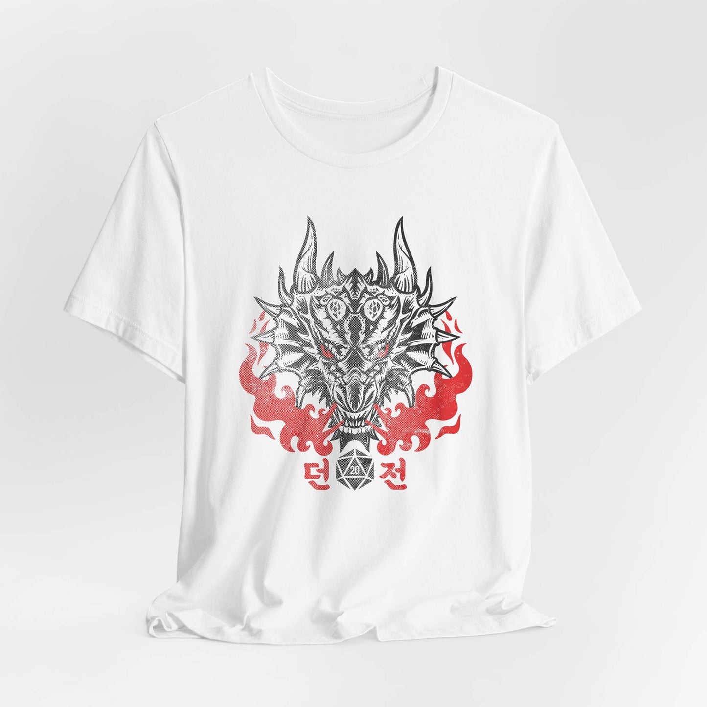 Korean Dragon Fires Unisex Tee