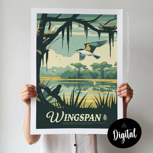 Wingspan - Inspired Digital Art Download