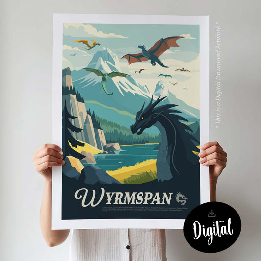 Wyrmspan - Inspired Digital Art Download
