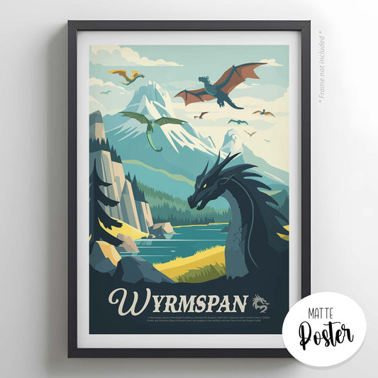 Wyrmspan - Inspired Matte Poster