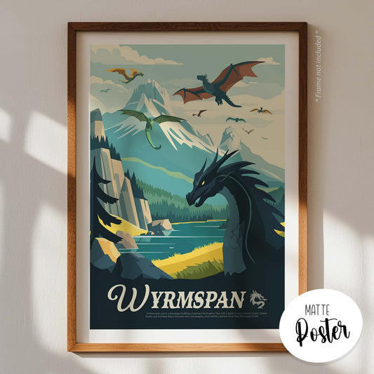 Wyrmspan - Unofficial Inspired Matte Poster