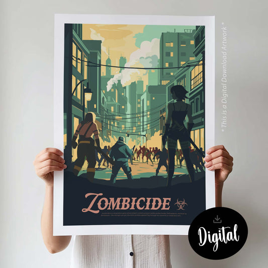 Zombicide - Inspired Digital Art Download