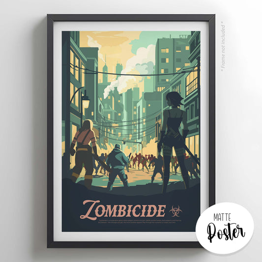 Zombicide - Inspired Matte Poster