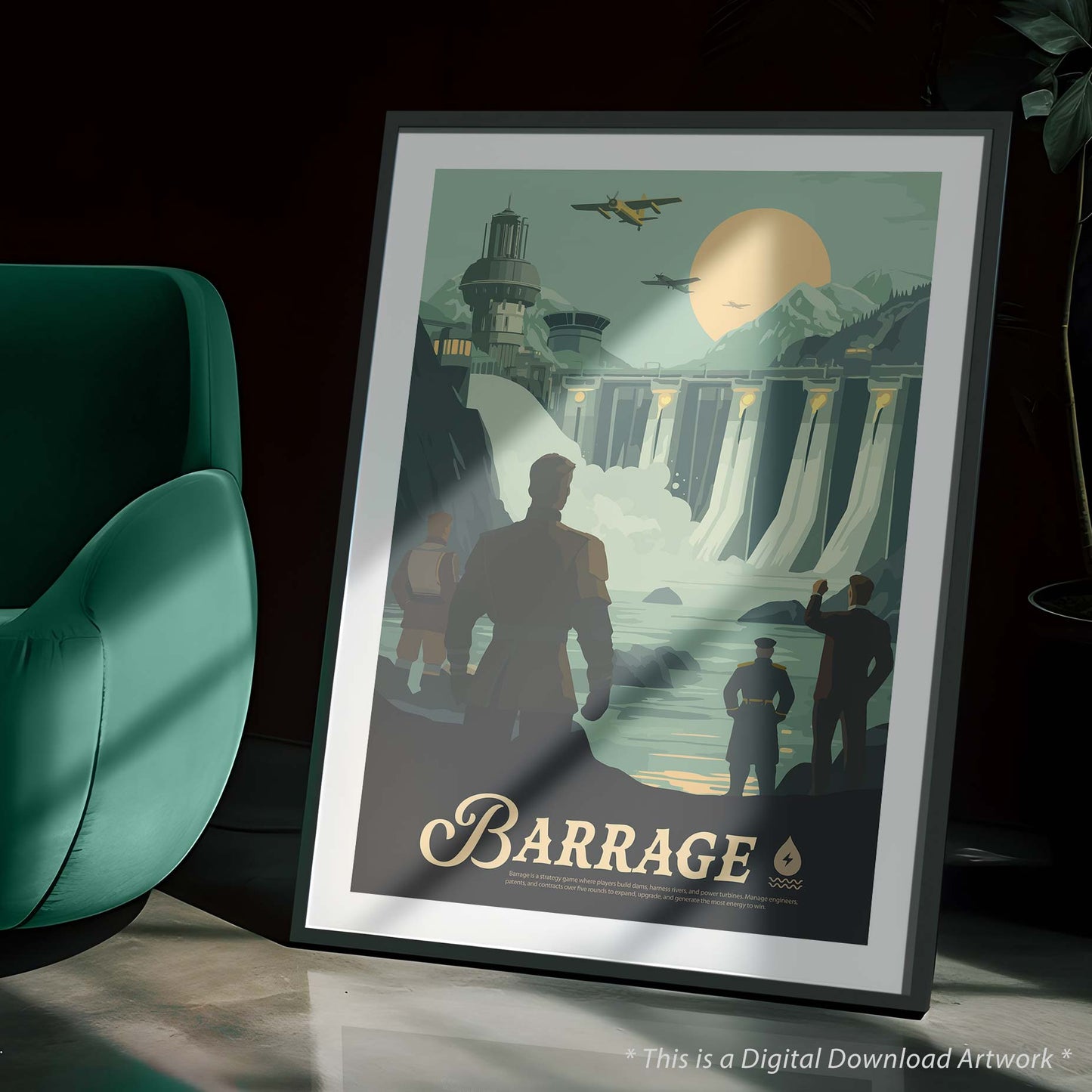 Barrage - Unofficial Inspired Digital Art Download