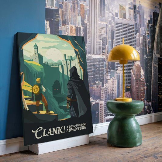 Clank! - Inspired Canvas Art