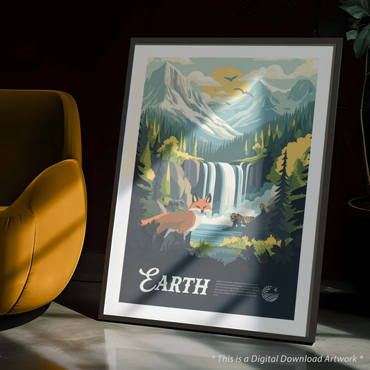 Earth - Inspired Digital Art Download