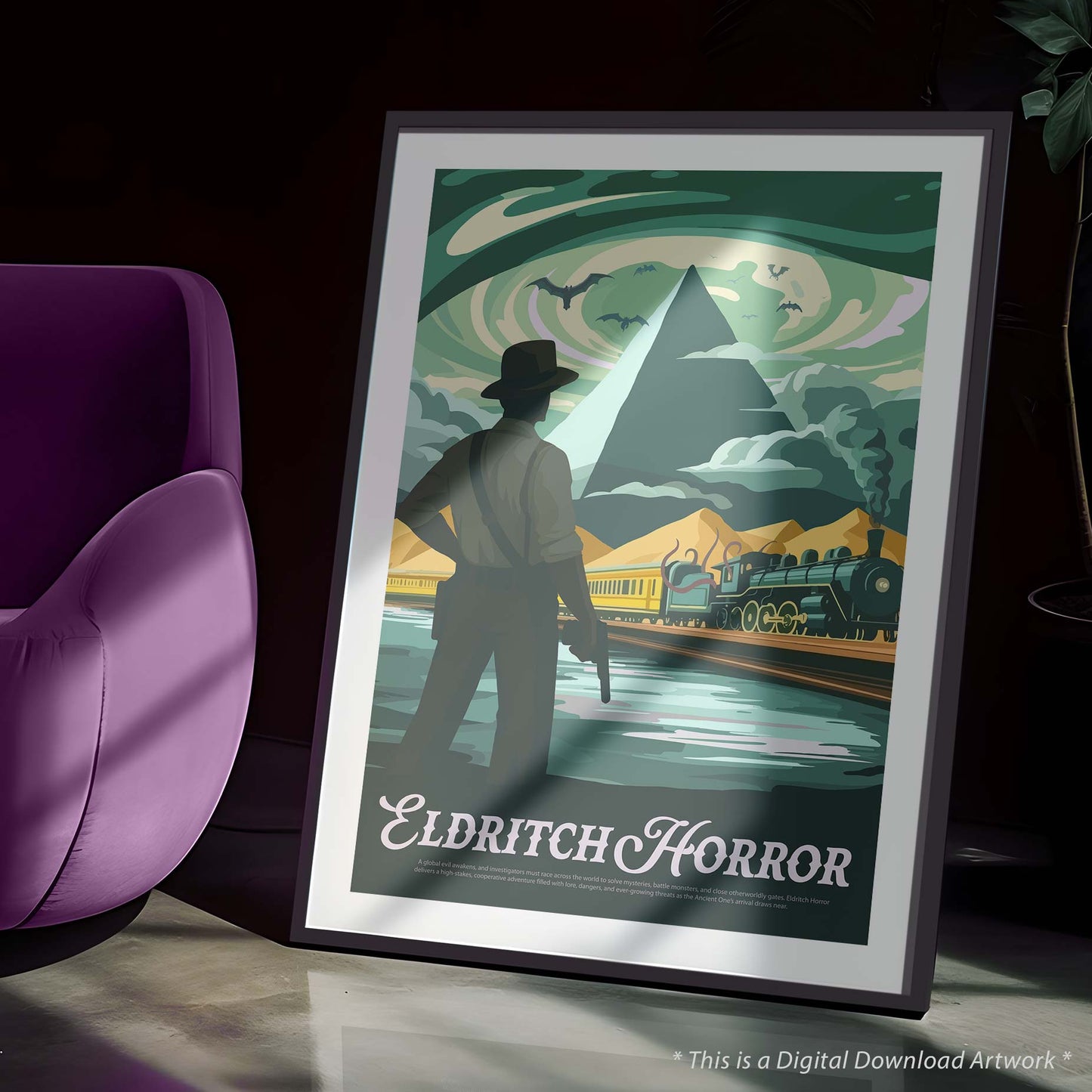 Eldritch Horror - Unofficial Inspired Digital Art Download