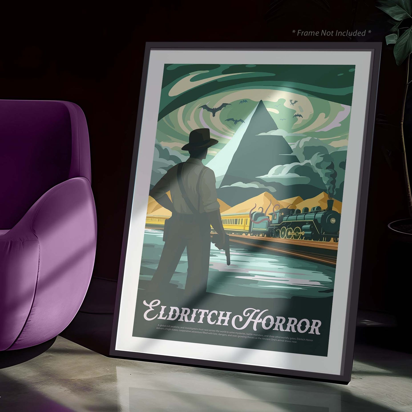 Eldritch Horror - Unofficial Inspired Matte Poster