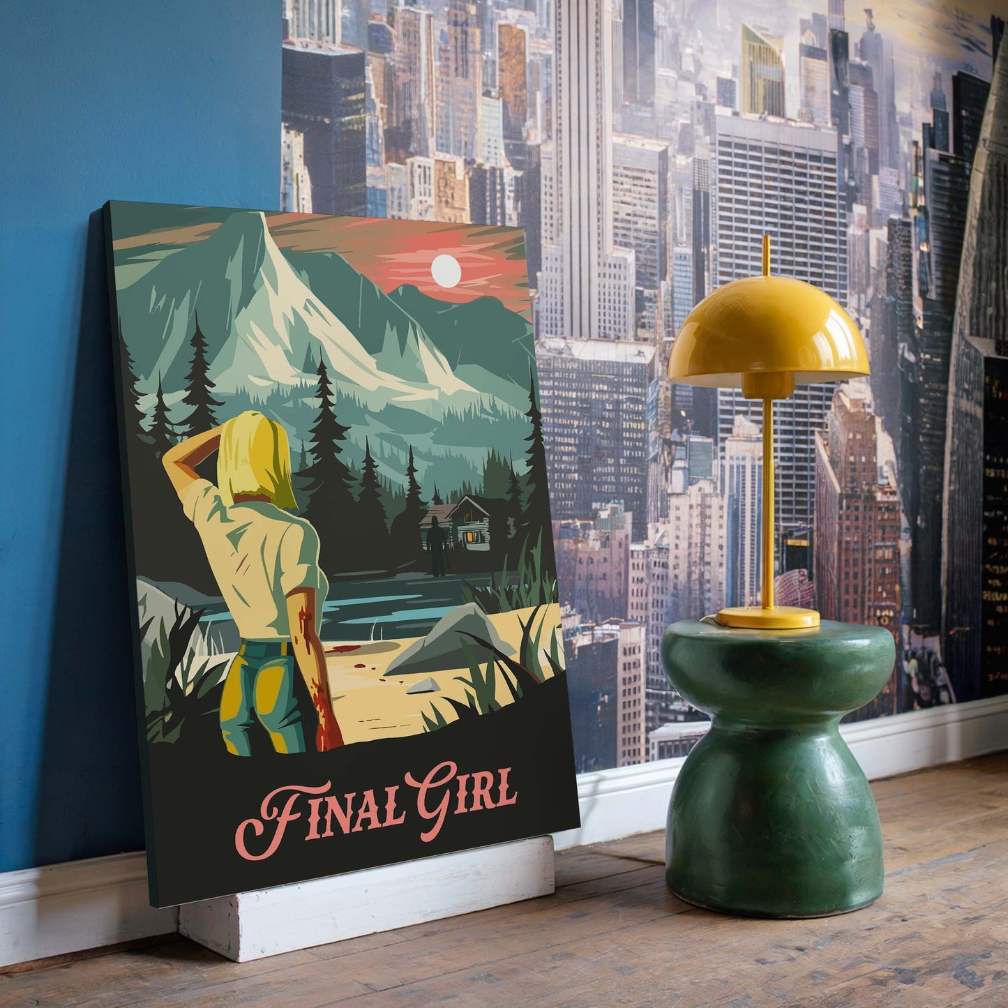Final Girl - Unofficial Inspired Canvas Art