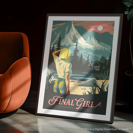 Final Girl - Unofficial Inspired Digital Art Download
