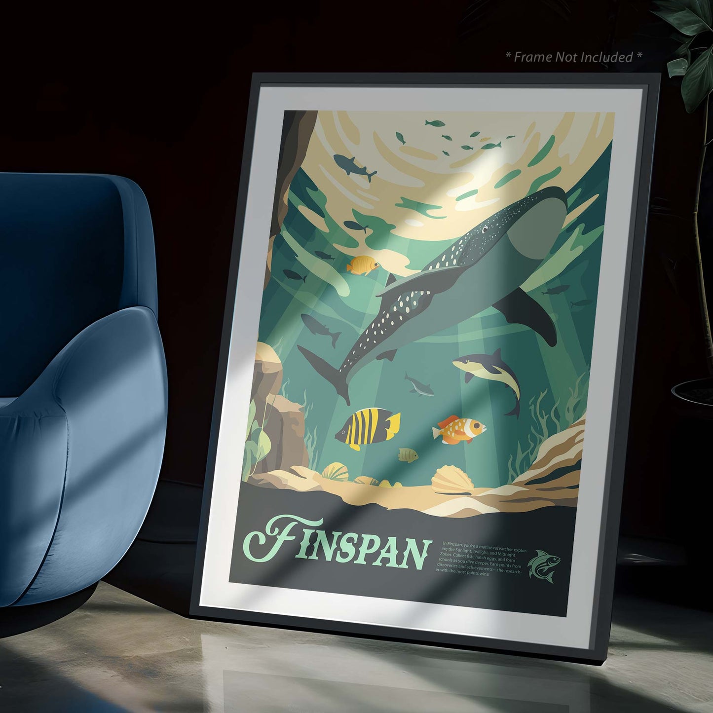 Finspan - Inspired Matte Poster